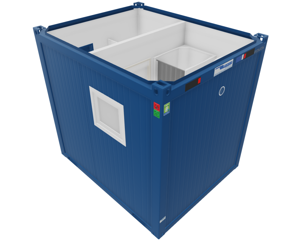 Sanitärcontainer 10'